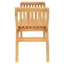 Solid teak wood garden bench 126 cm by vidaXL, garden benches - Ref: Foro24-316150, Price: 132,92 €, Discount: %