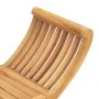 Solid teak wood garden bench 126 cm by vidaXL, garden benches - Ref: Foro24-316150, Price: 132,92 €, Discount: %