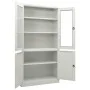 Hellgrauer Büroschrank aus Stahl 90x40x180 cm von vidaXL, Schließfächer und Lagerschränke - Ref: Foro24-335947, Preis: 348,42...