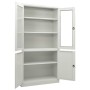 Hellgrauer Büroschrank aus Stahl 90x40x180 cm von vidaXL, Schließfächer und Lagerschränke - Ref: Foro24-335947, Preis: 354,47...