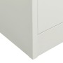 Hellgrauer Büroschrank aus Stahl 90x40x180 cm von vidaXL, Schließfächer und Lagerschränke - Ref: Foro24-335947, Preis: 354,47...