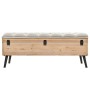 Aufbewahrungsbank aus massivem Tannenholz, 110 cm von vidaXL, Bänke für Hallen und Lager - Ref: Foro24-339294, Preis: 206,24 ...