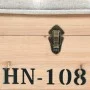 Solid fir wood storage bench 110 cm by vidaXL, Benches for halls and storage - Ref: Foro24-339294, Price: 200,97 €, Discount: %