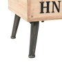 Aufbewahrungsbank aus massivem Tannenholz, 110 cm von vidaXL, Bänke für Hallen und Lager - Ref: Foro24-339294, Preis: 206,24 ...