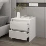 White plywood bedside table 45x34.5x44.5 cm by vidaXL, Nightstands - Ref: Foro24-809845, Price: 43,51 €, Discount: %