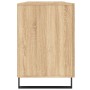 Escritorio madera de ingeniería roble Sonoma 140x50x75 cm