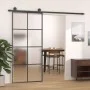 Sliding door with ESG aluminum glass hardware set 90x205 cm by vidaXL, Doors for the home - Ref: Foro24-3152141, Price: 313,5...