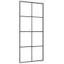 Sliding door with ESG aluminum glass hardware set 90x205 cm by vidaXL, Doors for the home - Ref: Foro24-3152141, Price: 313,5...