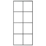 Sliding door with ESG aluminum glass hardware set 90x205 cm by vidaXL, Doors for the home - Ref: Foro24-3152141, Price: 258,6...