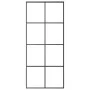Sliding door with ESG aluminum glass hardware set 90x205 cm by vidaXL, Doors for the home - Ref: Foro24-3152141, Price: 313,5...