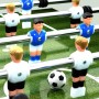 Futbolín de acero blanco 60 kg 140x74,5x87,5 cm de vidaXL, Mesas de futbolín - Ref: Foro24-92501, Precio: 451,33 €
