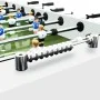 White steel foosball table 60 kg 140x74.5x87.5 cm by vidaXL, Foosball tables - Ref: Foro24-92501, Price: 391,56 €, Discount: %