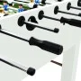 White steel foosball table 60 kg 140x74.5x87.5 cm by vidaXL, Foosball tables - Ref: Foro24-92501, Price: 391,56 €, Discount: %