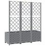 Hellgraues Pflanzgefäß aus PP 120x40x136 cm von vidaXL, Töpfe und Pflanzgefäße - Ref: Foro24-153274, Preis: 129,64 €, Rabatt: %