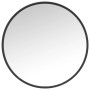Espejo de pared negro 50 cm de vidaXL, Espejos - Ref: Foro24-322294, Precio: 49,40 €, Descuento: %