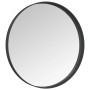 Espejo de pared negro 50 cm de vidaXL, Espejos - Ref: Foro24-322294, Precio: 49,40 €, Descuento: %