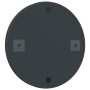 Espejo de pared negro 50 cm de vidaXL, Espejos - Ref: Foro24-322294, Precio: 49,40 €, Descuento: %