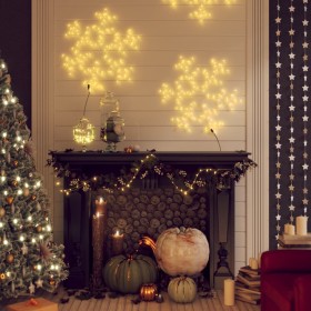 Weihnachtsfigur Schneeflocke 144 LEDs warmweiß 59x59 cm von vidaXL, Weihnachtsbeleuchtung - Ref: Foro24-343295, Preis: 41,78 ...