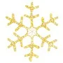 Weihnachtsfigur Schneeflocke 144 LEDs warmweiß 59x59 cm von vidaXL, Weihnachtsbeleuchtung - Ref: Foro24-343295, Preis: 40,98 ...