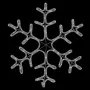 Weihnachtsfigur Schneeflocke 144 LEDs warmweiß 59x59 cm von vidaXL, Weihnachtsbeleuchtung - Ref: Foro24-343295, Preis: 40,98 ...