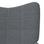 Relaxsessel mit dunkelgrauem Stoffhocker von vidaXL, Sessel - Ref: Foro24-327953, Preis: 124,05 €, Rabatt: %