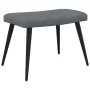 Relax armchair with dark gray fabric footstool by vidaXL, Armchairs - Ref: Foro24-327953, Price: 122,11 €, Discount: %