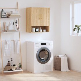 Armario de pared madera de ingeniería roble Sonoma 60x31x70 cm