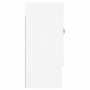 Armario de pared madera de ingeniería blanco 60x31x70 cm