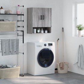 Armario de pared madera de ingeniería gris Sonoma 60x31x70 cm Armario de pared madera de ingeniería gris Sonoma 60x31x70 cm