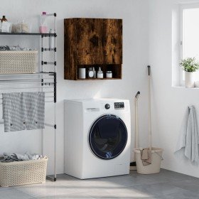 Armario de pared madera de ingeniería roble ahumado 60x31x70 cm Armario de pared madera de ingeniería roble ahumado 60x31x70 cm