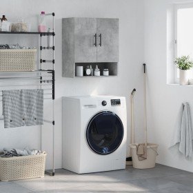 Armario de pared madera de ingeniería gris hormigón 60x31x70 cm Armario de pared madera de ingeniería gris hormigón 60x31x70 cm