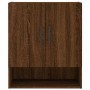 Armario de pared madera de ingeniería marrón roble 60x31x70 cm