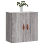 Armario de pared madera de ingeniería gris Sonoma 60x31x60 cm