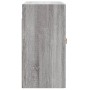 Armario de pared madera de ingeniería gris Sonoma 60x31x60 cm