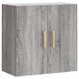 Armario de pared madera de ingeniería gris Sonoma 60x31x60 cm