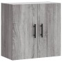 Armario de pared madera de ingeniería gris Sonoma 60x31x60 cm