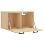 Armario de pared madera ingeniería roble Sonoma 60x36,5x35 cm