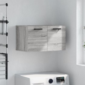 Armario de pared madera de ingeniería gris Sonoma 60x36,5x35 cm Armario de pared madera de ingeniería gris Sonoma 60x36,5x35 cm