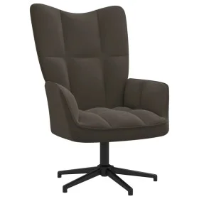 Dunkelgrauer Samt-Entspannungssessel von vidaXL, Sessel - Ref: Foro24-328096, Preis: 135,71 €, Rabatt: %