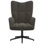Sillón de relax de terciopelo gris oscuro de vidaXL, Sillones - Ref: Foro24-328096, Precio: 141,11 €, Descuento: %