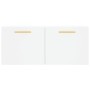 Armario de pared madera de ingeniería blanco 80x36,5x35 cm