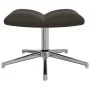 Relaxation chair with dark gray velvet stool by vidaXL, Armchairs - Ref: Foro24-328129, Price: 152,08 €, Discount: %