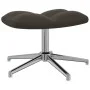 Relaxation chair with dark gray velvet stool by vidaXL, Armchairs - Ref: Foro24-328129, Price: 152,08 €, Discount: %