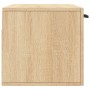 Armario de pared madera ingeniería roble Sonoma 80x36,5x35 cm