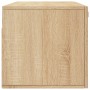Armario de pared madera ingeniería roble Sonoma 100x36,5x35 cm