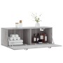 Armario de pared madera ingeniería gris Sonoma 100x36,5x35 cm