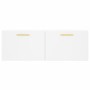 Armario de pared madera de ingeniería blanco 100x36,5x35 cm