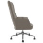 Hellgrauer Samt-Entspannungssessel von vidaXL, Sessel - Ref: Foro24-328161, Preis: 117,61 €, Rabatt: %