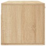 Armario de pared madera ingeniería roble Sonoma 100x36,5x35 cm