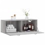 Armario de pared madera ingeniería gris Sonoma 100x36,5x35 cm